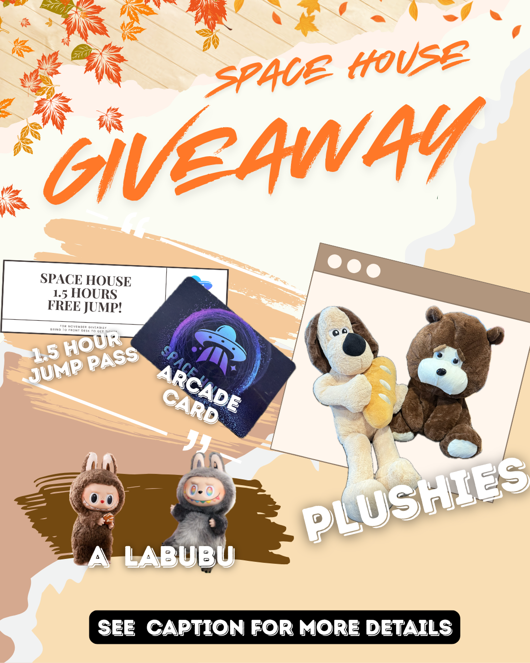 NOVEMBER GIVEAWAY + IN-STORE RAFFLE!
